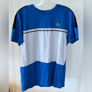 Lacoste Sport Shirt Tennis Casual Men's Short Sleeve 100% Cotton